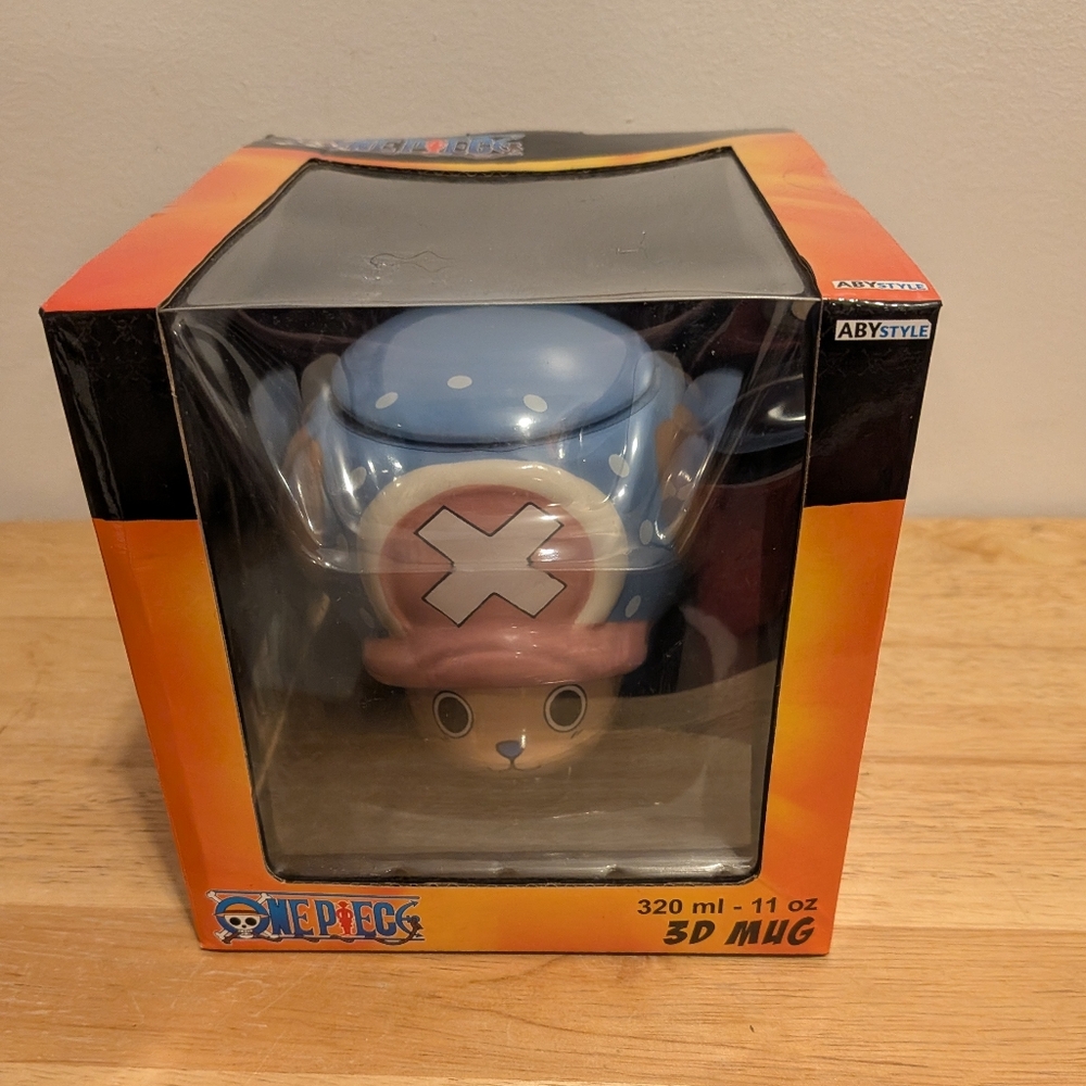 Onepiece 3D Character Mug - Light Blue and Pink